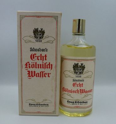 Schaeben´s Echt Kölnisch Wasser - Eau de Cologne 250 ml (Vintage)