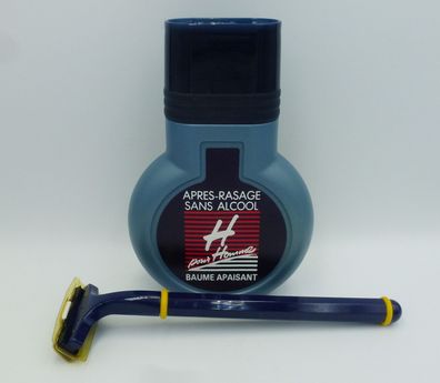 H pour Homme von Diparco - After Shave sans Alcool 100 ml + Rasierer