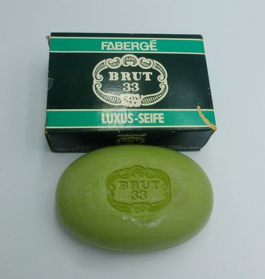 Fabergé BRUT 33 - Luxus Seife 125 g (Vintage)