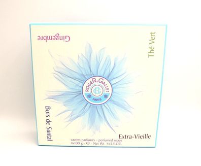 ROGER & GALLET - Seife Perfumed Soaps 4 x 100 g (Vintage)