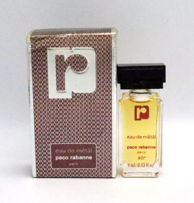 paco rabanne eau de metal - Eau de Toilette 4 ml (Miniatur)
