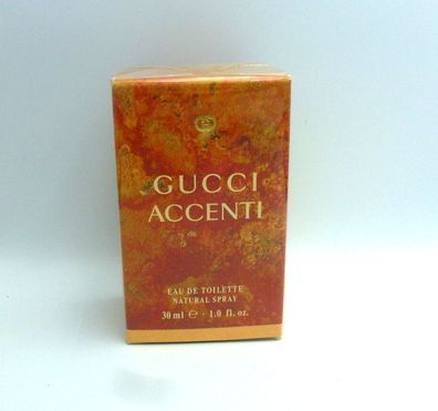 GUCCI Accenti by Scannon - Eau de Toilette 30 ml (Rarität)
