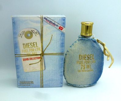 Diesel FUEL FOR LIFE Femme Denim Collection - Eau de Toilette 75 ml (Rar)