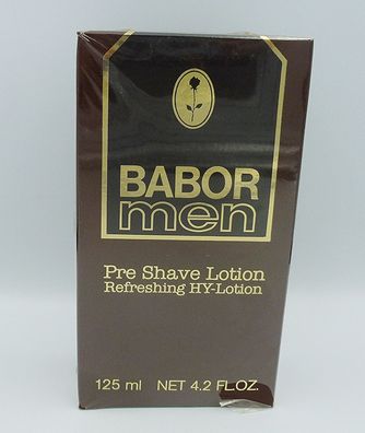 BABOR men - Pre Shave Lotion Refreshing HY-Lotion 125 ml (Vintage)