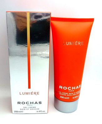 ROCHAS Lumiere - Bath and Shower Gel / Duschgel 200 ml (Rarität)