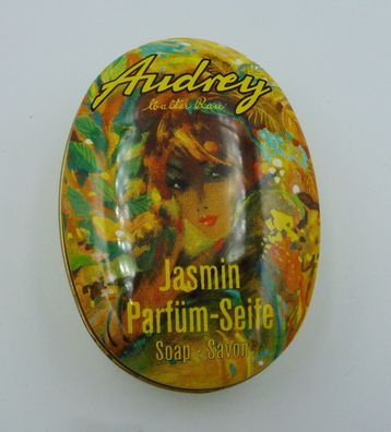 Walter Rau Audrey Jasmin - Parfum-Seife in Blechdose 100 g (Rarität)