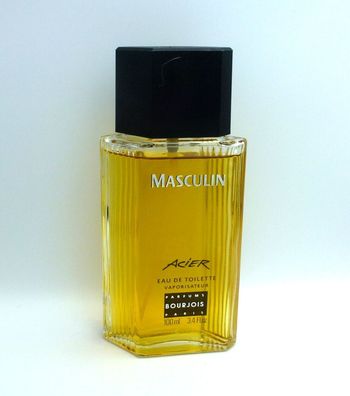 Masculin ACIER von Bourjois - Eau de Toilette 100 ml (Vintage)