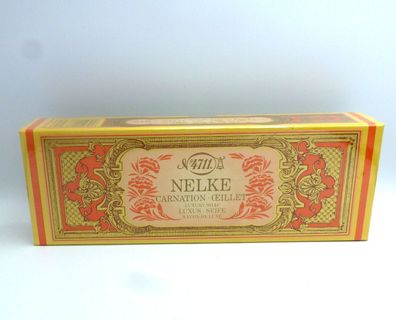 4711 NELKE Carnation OELLIT - Luxury Soap 3 x 100 g (Vintage)