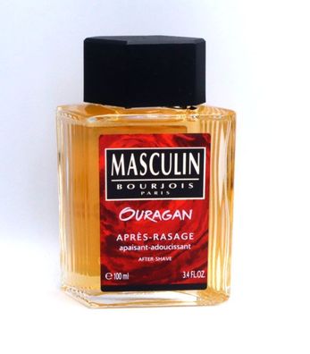 Masculin Ouragan von Bourjois - After Shave 100 ml (Vintage)