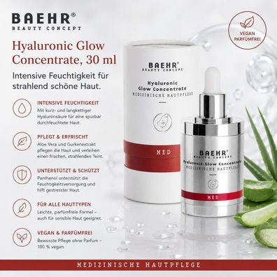 BAEHR BEAUTY Concept Hyaluronic Glow Concentrate MED 30 ml Serum