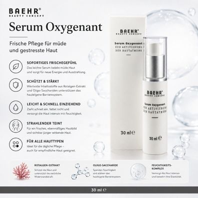 BAEHR BEAUTY Concept Serum Oxygenant 30 ml Gesichtspflege