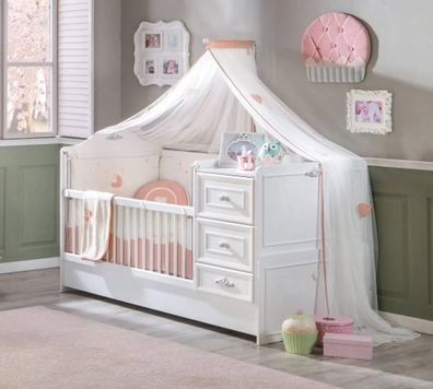 Cilek Romantica mitwachsendes Babybett, 75x160 cm