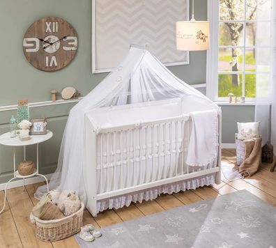 Cilek Swinging Babybett mit Schaukelfunktion, 70x130 cm