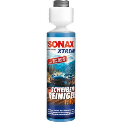 SONAX Scheibenreiniger Xtreme Konzentrat Wischwasser 250ml Sommer AntiKalk 02711410