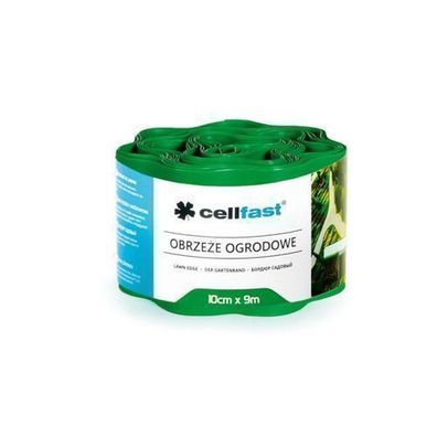 Garten Palisade Rasenkante Gartenzaun Beeteinfasung Mähkante Cellfast 9m