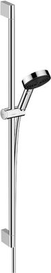 hansgrohe Pulsify Select S Duschset 105 3 Strahlarten Relaxation mit Duschstange 90 c