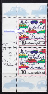Germany BUND [1997] MiNr 1954 F1 ( O/used ) [04] Plattenfehler