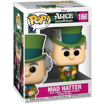 Funko 55736 - Pop! - Disney Alice in Wonderland Mad Hatter #1060 Sammelfigur