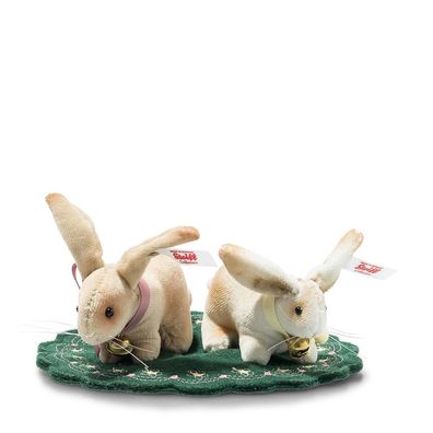 Steiff Collectors Hasenset 14cm 006128 limitiert Miniatur Sammler