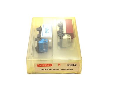 Wiking 90942 - MB-LKW mit Koffer und Pritsche - Spur N - 1:160 - Originalverpackung