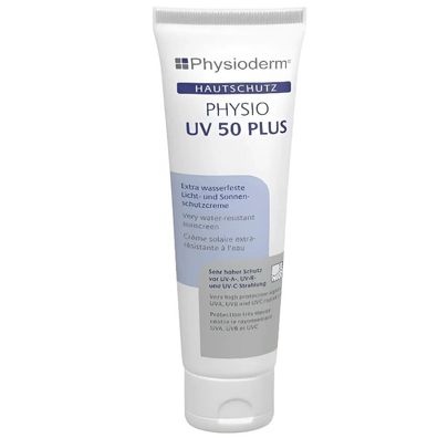 Physioderm UV 50 Plus Sonnenschutzcreme Sonnencreme 100ml