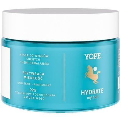 Yope Feuchtigkeits-Haarmaske fuer trockenes Haar, 250 ml