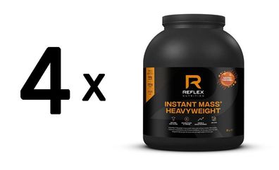 4 x Reflex Nutrition Instant Mass Heavyweight, Salted Caramel - 2000g
