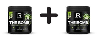 2 x Reflex Nutrition The Muscle Bomb, Sour Apple - 400g