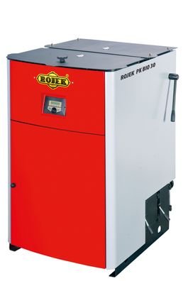Rojek Holzvergaser PK BIO 30kW Kombikessel Pellet Holz Biomasse Heizkessel