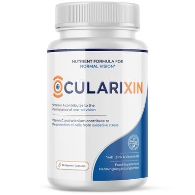 Ocularixin Kapseln | Für deine tägliche Balance | Mit Lutein & Vitaminen | 30 Kapseln