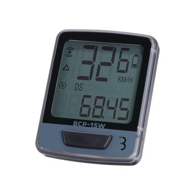 BBB Cycling BBB Computer 10-f DashBoard schwarz/grau 10 schwarz - kabelloser Fahrradc