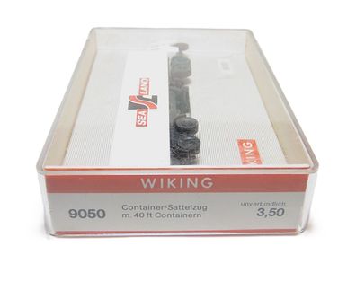 Wiking 9050 - Container-Sattelzug - Sea Land - LKW - 1:160 - Originalverpackung
