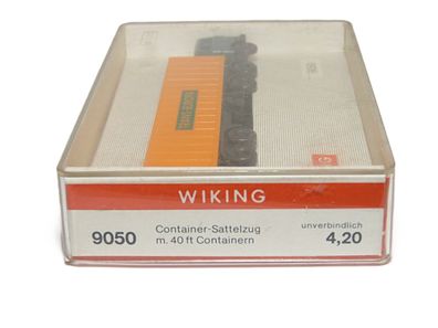 Wiking 9050 - Container-Sattelzug -Trans - Europa - 1:160 - Originalverpackung