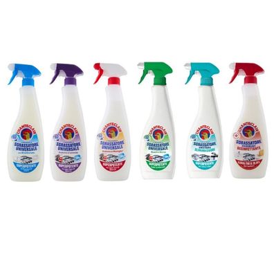 Chante Clair Sgrassatore Testpaket - 6 x 600 ml Universal-Reiniger & Fettlöser