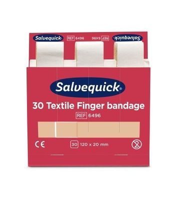 Salvequick® Fingerverband Textil 12x2cm REF6496