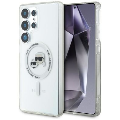 Handyhülle Case Galaxy S25 Ultra Karl Lagerfeld MagSafe kompatibel transparent