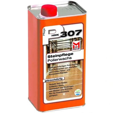 HMK P307 Steinpflege-Polierwachs 1l