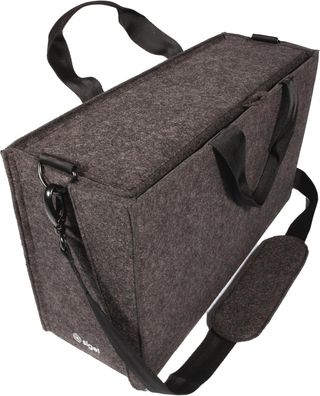 SIGEL BA417 Desk Sharing Bag – 2-in-1 Business-Tasche & mobiler Arbeitsplatz für Home
