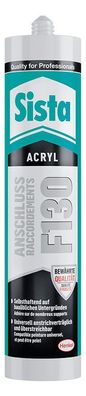 Walraven Acryl Sista F130 300ml für Anschlussfugen innen und außen weiß