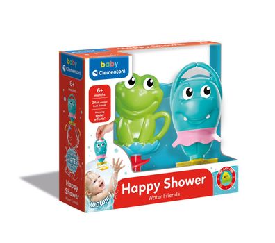 Baby Clementoni 17444 - Meine ersten Bade-Freunde - Badespielzeug Baby Kleinkind