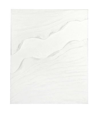 Bild River Kiefernholz Leinwand, modern, weiß, 80x100 cm, Hochformat für Dein Zuhause
