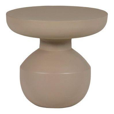 Beistelltisch Bova - Metall Braun, Ø 45 cm (Gr. 45x45x40 cm)