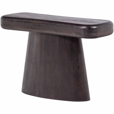 Konsole Mangoholz dunkelbraun, minimalistisches Design, modern, langlebig, 120 x 40 x