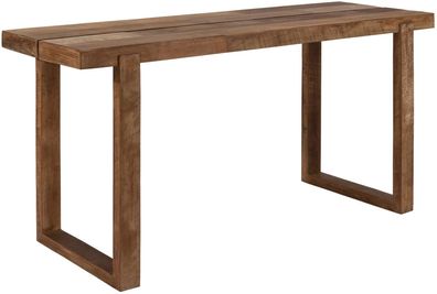 Konsole Classic aus recyceltem Teakholz, Massivholz-Design, natur, nachhaltig und zei