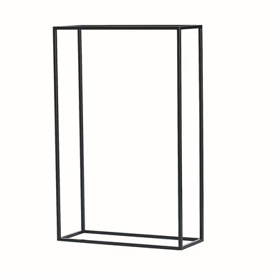 Kaminholzgestell Holzmaxx aus Metall, modern, pulverbeschichtet, schwarz, Outdoor gee