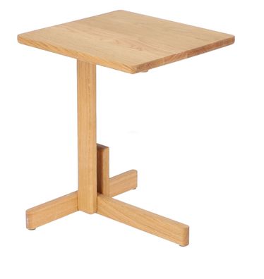 Beistelltisch Hardy aus Eiche, modern klassisch, natur geölt, rechteckig, von Jan Kur
