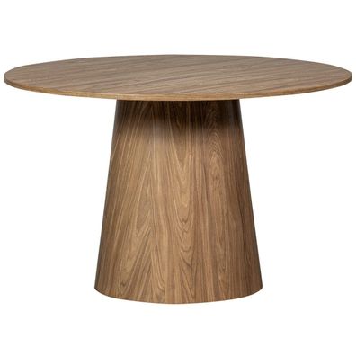 Esstisch Maan aus Holz, modern rundes Design, natur, Ø 120 cm, für 4?5 Personen