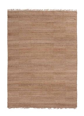 Teppich Andura aus Jute, handgefertigt skandinavisch, dunkelbraun, 160x230 cm, für de