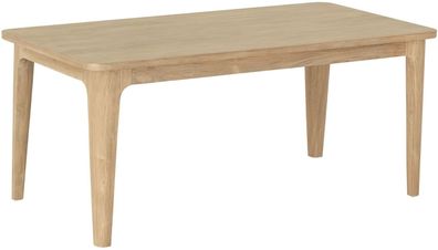 Esstisch Forte aus Teakholz, skandinavischer Stil, natur, 150 cm, für 4-6 Personen