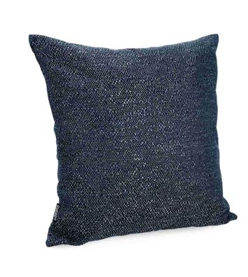 Outdoor Kissen Kepla aus Olefin-Stoff, modern und wasserabweisend, Dunkelblau, 2er-Se